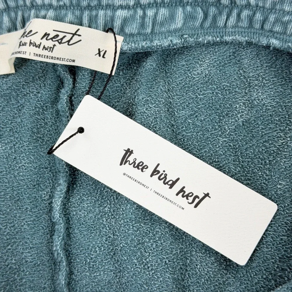 Three Bird Nest Wide Leg Sweatpants Women XL TALL 36